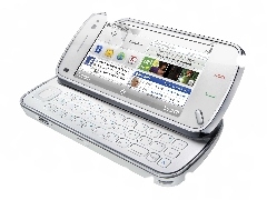 Srebrna, Poziomo, Nokia N97