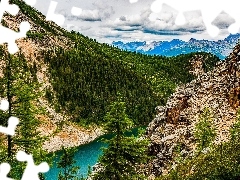 Chmuy, Las, Kanion, Jezioro