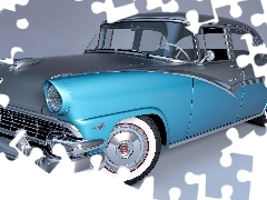 1956, Zabytkowy, Ford Fairlane Town Sedan