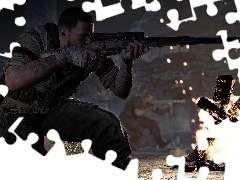 Sniper Elite 3: Afrika, Karl Fairburne, Gra, Snajper