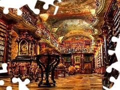 Czechy, Praga, Clementinum, Biblioteka