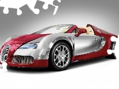 Bugatti Veyron, Czerwono-Srebrny