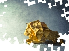 Lew, Światło, Origami
