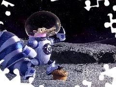 Kosmos, Astronauta, Epoka lodowcowa, Śmieszne, Wiewiór