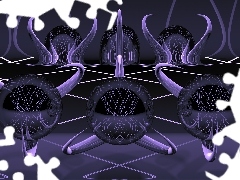 Grafika 3D, Fioletowa