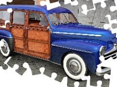 Ford Woody Station Wagon, 1948, Zabytkowy