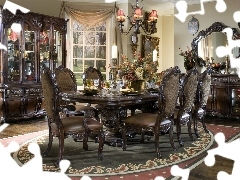 Stylowy, Salon, Piękny