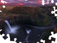 Rzeka Palouse River, Wyżyna Kolumbii, Wodospad Palouse Fall