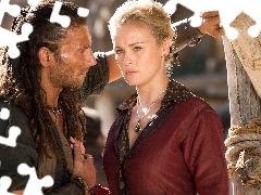 Eleanor Guthrie, Kapitan Charles Vane, Zach McGowan, Serial, Hannah New, Black Sails, Piraci