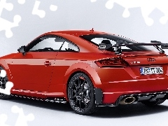 Audi TT RS Coupé, 2017, Czerwone