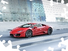 Lamborghini LP 580-2 Huracan, 2015, Czerwone