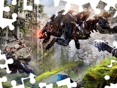 Maszyny, Aloy, Gra, Horizon Zero Dawn
