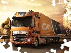 2013, Ciężarówka DAF CF Euro 6