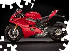 2018, Ducati Panigale V4 S, Motocykl, Czerwony