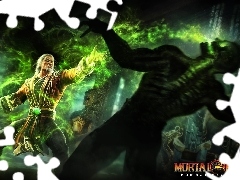 Mężczyzna, Magia, Mortal Kombat, Shang Tsung