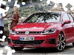 Volkswagen Golf 7 GTI Performance, Kobieta, Mężczyzna, 2017