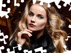 Blondynka, Długowłosa, Kobieta