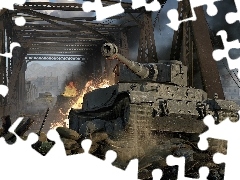 Gra, Czołg, Most, World of Tanks