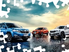 Skoda Kamiq, Skoda Kodiaq, Skoda Karoq