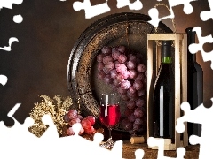 Beczka, Wino, Winogron