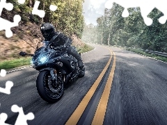 Motocyklista, Motocykl, Kawasaki ZX-6R Ninja