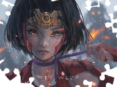 Wojowniczka, Dziewczyna, Koutetsujou no Kabaneri, Paintograp