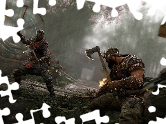 Wiking Berserk, For Honor, Samuraj Shinobi
