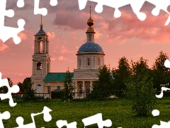 Rosja, Drzewa, Buzhaninovo, Obwód moskiewski, Kościół ś