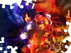 Miasto, Dym, Naruto