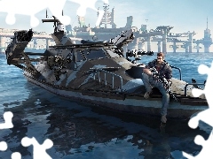 Postać, Rico Rodriguez, Just Cause 3, Łódź, Gra