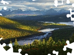 Kołyma, Rosja, Jezioro Jack London, Obwód magadański, Gó