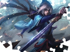 Talon, League of Legends, Miecz, Postać, Gra, Cień Ostrza,