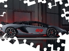 Lamborghini Aventador, Roadster, Ściana, SVJ 63
