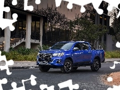 Niebieska, Toyota Hilux