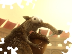Scrat, Żołądź, Epoka lodowcowa, Ice Age, Film animowany