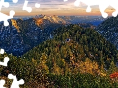 Góry, Dom, Schronisko, Lasy