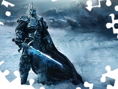 Postać, Gra, Król Lisz, Miecz, Arthas, World of Warcraft W