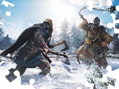 Wiking, Gra, Eivor, Postacie, Walczący, Assassins Creed Valhalla
