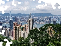 Chiny, Delta Rzeki Perłowej, Wieżowce, Hongkong