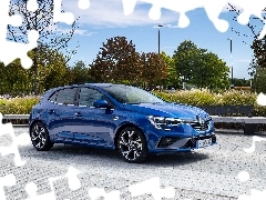Niebieski, Renault Megane