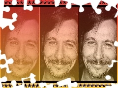 twarze, uśmiech, Gary Oldman