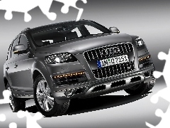 Elegancki, SUV, Audi Q7