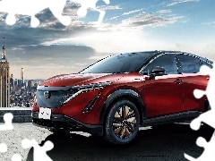 Czerwony, Nissan Ariya