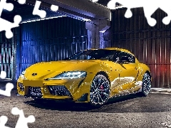 2020, Żółta, Toyota Supra