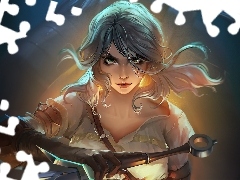 Postać, Ciri, The Witcher 3 Wild Hunt, Wiedźmin 3 Dziki Gon, Gra