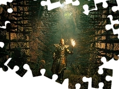 Gra, Assassins Creed Valhalla, Eivor, Przepaść, Kobieta