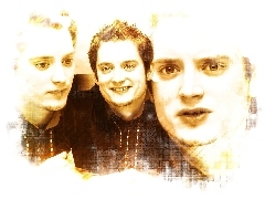 koszula, marynarka, Elijah Wood