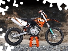 Wahacz, KTM 450 EXC, Podnośnik