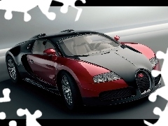 Bugatti Veyron, Czerwony, Metalik