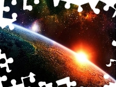 Słońce, Kosmos, Planeta